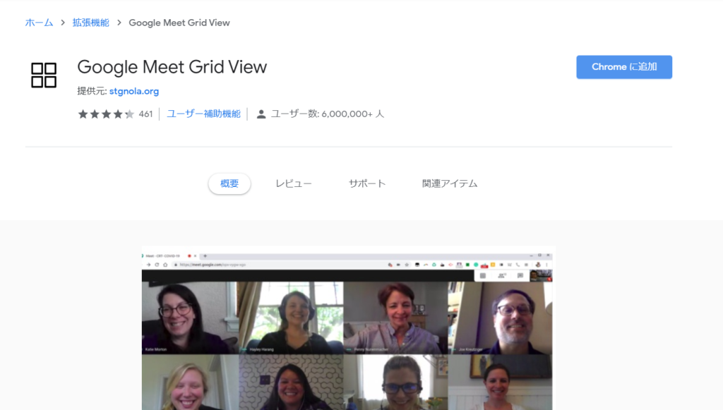 Google Meet Gird View