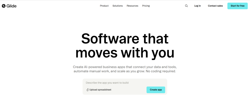 プロンプトだけでAIがマッチングサイトを作ってくれるお薦めツールGlideの紹介画像