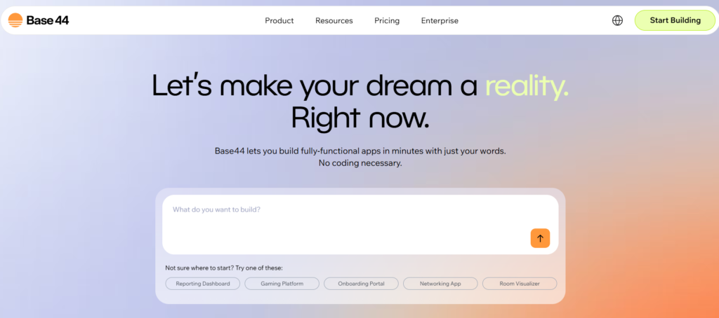 プロンプトだけでAIがマッチングサイトを作ってくれるお薦めツールBaser44の紹介画像